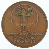 Bulgária 1980. "Nemzetközi Tornászverseny - Barátság '80 / Várna 1980. X. 17-19." két...
