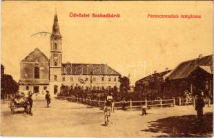 Szabadka, Subotica; Ferencrendiek temploma. W. L. (?) 53. / church (EB)