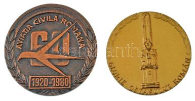 Románia 1980. "Román polgári légi közlekedés 1920-1980 / A román polgári légi közlekedés 60. év...