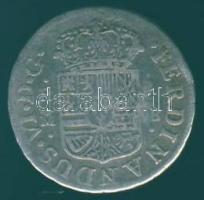 Spanyolország 1756JB. 1R "Ferdinandus VI." Ag T:2-/3+