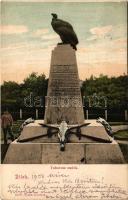 1903 Zilah, Zalau; Tuhutum emlék. Seres Samu kiadása / monument (EK)