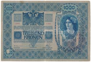 1902. 1000K "1153 92163" piros "MAGYARORSZÁG" felülbélyegzéssel T:F széleken a h...