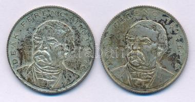 1994. 200Ft Ag "Deák" (2x) T:XF patina
Adamo F13.1