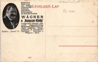 Balatonkenese, látkép, Wágner a "Hangszerkirály" reklám a hátoldalon (fl)