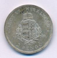 1936. 2P Ag "Liszt" T:AU,XF patina Adamo P7.3