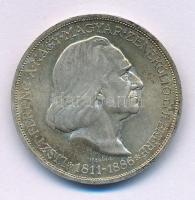 1936. 2P Ag "Liszt" T:AU,XF patina
Adamo P7.3