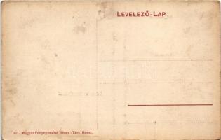 Kisújfalu, Nová Vieska; Református templom, Paplak és iskola / Calvinist church, parish and school (...