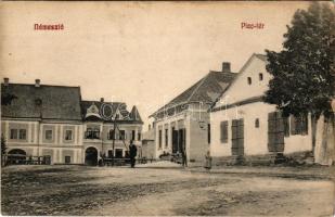 Námesztó, Námestovo; Piactér, szálloda és vendéglő, gyógyszertár / market square, hotel and restaurant, pharmacy (r)