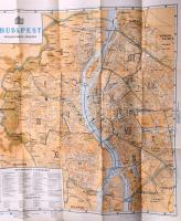 Megyery Ella: Budapesti notesz. Budapest térképével. Bp, 1937, Dante, 415 p. + 1 (kihajtható, nagymé...