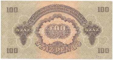 1944. 100P "A Vöröshadsereg Parancsnoksága", "PC 091472" T:UNC, kis sarokkopás
...