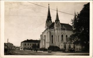 1941 Máramarossziget, Sighetu Marmatiei; Református templom. Perl kiadása / Calvinist church (EK)