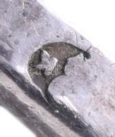 Ezüst (Ag) gyűrű, m:52, jelzett, nettó 3,5g