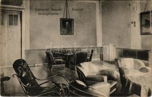 Kaposvár, Nemzeti kaszinó, társalgóterem, belső (r)