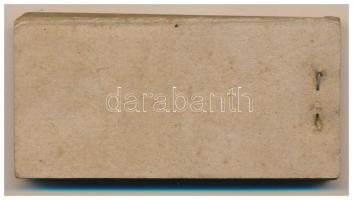 1928. Miskolc 3f "Miskolczi Orth. Izraelita Anyahitközség" vágatási jegy / értékjegy 1/4kg...