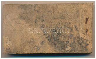 1927. Miskolc 12f "Miskolczi Orth. Izraelita Anyahitközség" vágatási jegy / értékjegy 1kg ...