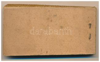 1927. Miskolc 12f "Miskolczi Orth. Izraelita Anyahitközség" vágatási jegy / értékjegy 1kg ...