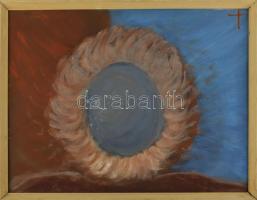 Jelzés nélkül, XX. sz. vége: Görgeteg. Olaj, farost. Apró felületi kopásokkal. Fakeretben. 43,5x56 cm.