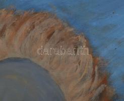 Jelzés nélkül, XX. sz. vége: Görgeteg. Olaj, farost. Apró felületi kopásokkal. Fakeretben. 43,5x56 c...