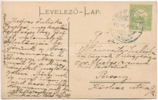 1915 Szenc, Szencz, Szempcz, Senec; Műmalom. Jungkönig József kiadása / mill (EK)