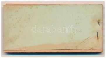 1908. Miskolc 50f "Miskolczi Orth. Izraelita Anyahitközség" vágatási jegy / értékjegy 1db ...