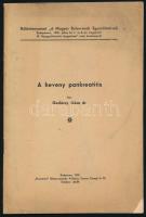 Gerlóczy Géza: A heveny pankreatitis. Debrecen, 1939, Pannonia, 28 p. Kiadói tűzött papírkötés, kissé viseltes, sérült borítóval, néhány kis lapszéli sérüléssel, kissé hullámos. (Ritka!)