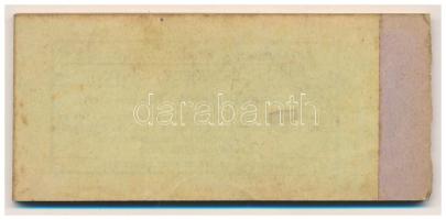 1925. Miskolc 8 aranyfillér "Miskolczi Orth. Izraelita Anyahitközség" vágatási jegy / érté...