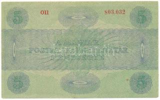 1919. 5K "MÁS TÖRVÉNYES...", "011 803.032" T:VF
Adamo K8/1