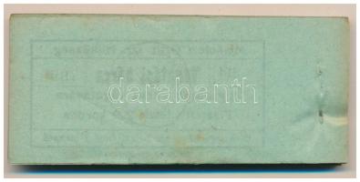 1924. Miskolc 200K "Miskolczi Orth. Izraelita Anyahitközség" vágatási jegy / értékjegy 1db...