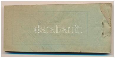 1924. Miskolc 200K "Miskolczi Orth. Izraelita Anyahitközség" vágatási jegy / értékjegy 1db...