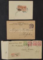 77 db Turul bélyeges küldemény