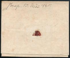 1840 Portós levél / Unpaid cover "OKOLITSNA" - Rakovitz