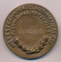 1994. "Dr. Striker György / Méréstechnikai és Automatizálási Tudományos Egyesület" bronz e...