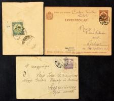 1919-1944 142 db küldemény, köztük díjjegyesek is