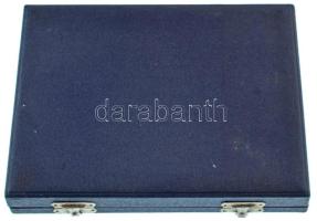 1976. "VÍZÜGYI SZAKKÖZÉPISKOLÁK ORSZÁGOS TANULMÁNYI VERSENYE" egyoldalas, öntött, bronz pl...