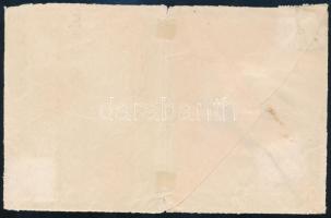 1878 Ajánlott levél 5kr + 2 x 10kr bélyeggel bérmentesítve / Registered cover with 5kr + 2 x 10kr &q...