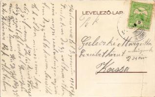 1915 Feled, Veladín; pályaudvar, vasútállomás, gőzmozdony, vonat / railway station, locomotive, trai...