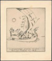 Vadász Endre (1901-1944): A zene hajója, Fricsay Ferenc karmesternek küldött jókívánságok megköszöné...