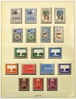 1956-1974 Komplett Europa CEPT gyűjtemény falcmentes előnyomott albumban