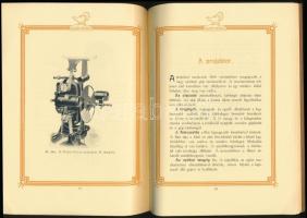 1925 Hahn-Goerz színházi berendezések (magyar vezérképviselet HAFA) termékkatalógusa, színházi vetít...