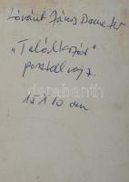 Lóránt János Demeter (1938-): Találkozás. Pasztell, papír, jelzett. Hátoldalán autográf felirattal. ...