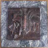 Marton László (1925-2008): Boldog Salome és Boldog Jolanta plakett pár. A művész által 1979-ben alko...