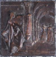 Marton László (1925-2008): Boldog Salome és Boldog Jolanta plakett pár. A művész által 1979-ben alko...