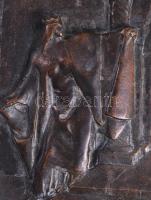 Marton László (1925-2008): Boldog Salome és Boldog Jolanta plakett pár. A művész által 1979-ben alko...