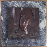 Marton László (1925-2008): Boldog Salome és Boldog Jolanta plakett pár. A művész által 1979-ben alko...