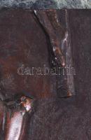 Marton László (1925-2008): Boldog Salome és Boldog Jolanta plakett pár. A művész által 1979-ben alko...