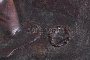 Marton László (1925-2008): Boldog Salome és Boldog Jolanta plakett pár. A művész által 1979-ben alko...