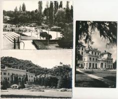 26 db MODERN magyarországi szállodák, üdülők képeslap / 26 modern Hungarian town postcards: hotels