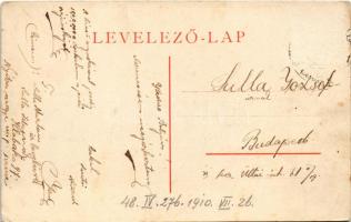 1910 Luboka, Hluboká, Hlboké; Evangélikus templom / Lutheran church (EB)