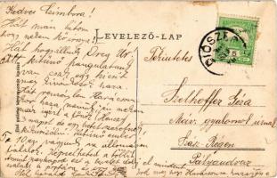 Galánta, Római katolikus templom. Első Galántai Könyvnyomda kiadása / Catholic church (kis szakadás ...