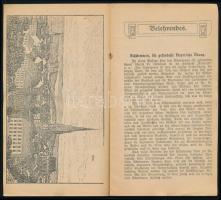 1908 Prosit Neujahr, az osztrák posta újévi füzete, rajzokkal illusztrálva, rendkívül dekoratív címl...